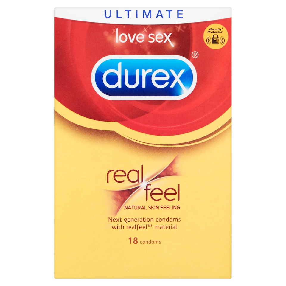 Durex Condoms Real Feel 18'S