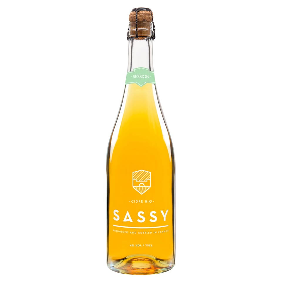 Sassy Cidre Session Full Flavoured, Naughty Natured 75CL