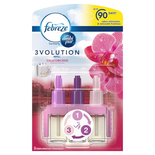 Ambi Pur 3Volution Refill Thai Orchid Tesco Groceries