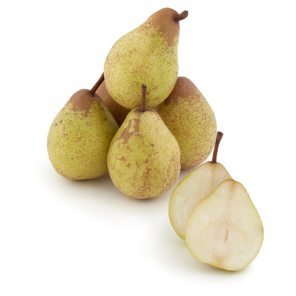 image 1 of Tesco Perfectly Ripe Rocha Pear 6 Pack 580G