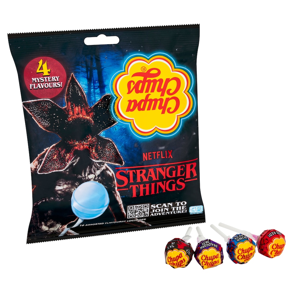 image 1 of Chupa Chups Stranger Things Upside Down 192g