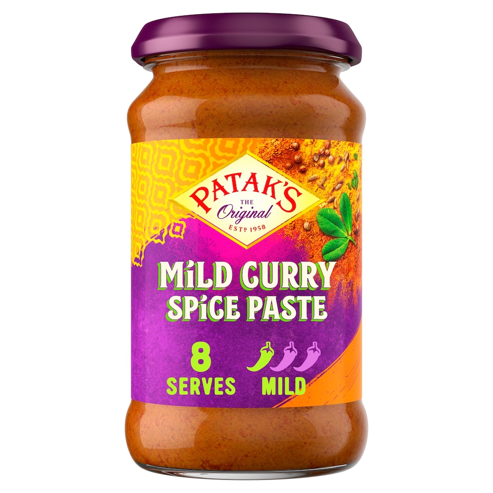 Pataks Mild Curry Paste 283G