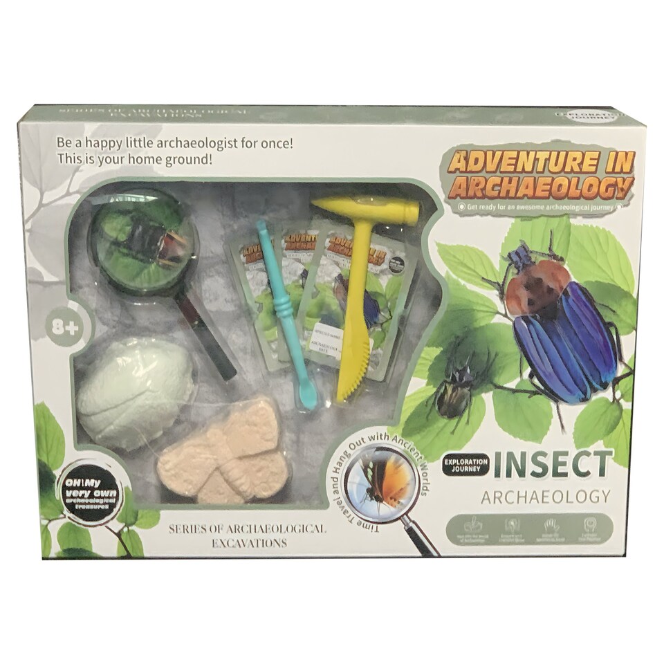 Adventure In Archaeology Insect Archaeology rovar régészeti felfedező játékszett 1. kép