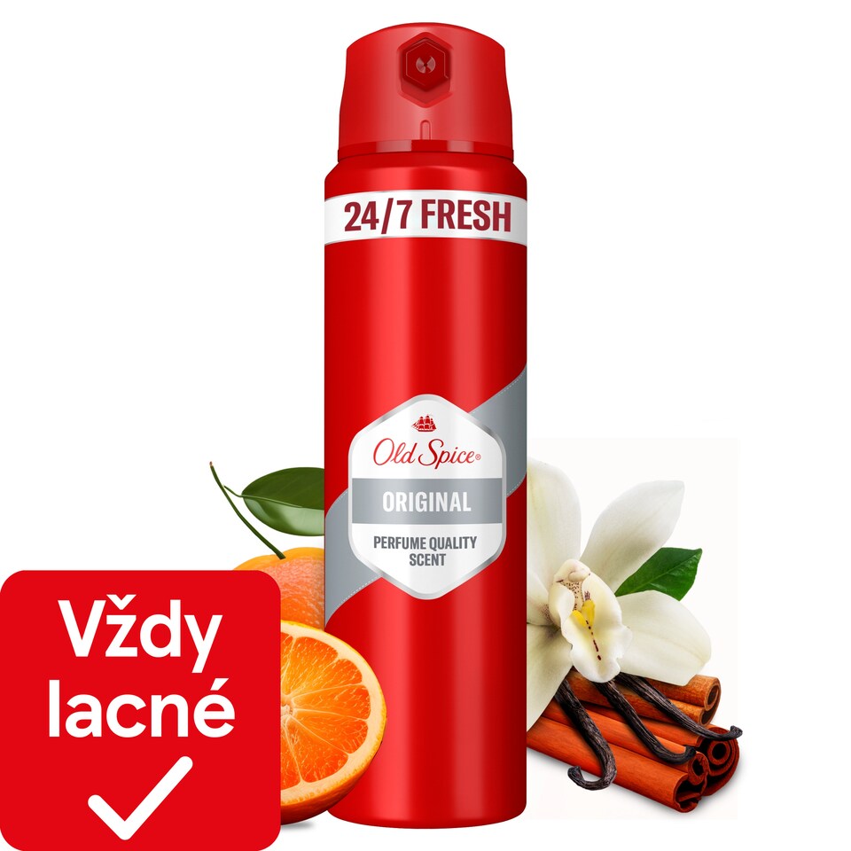 obrázok 1 z Old Spice Original Telový Sprejový Dezodorant Pre Mužov 150ml