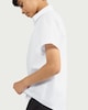 image 3 of F&F School Boys 3-Pack Regular Fit Short Sleeved Shirts in White