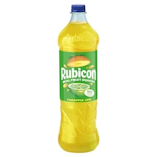 Rubicon Real Fruit Pineapple Lime No Added Sugar Squash 1L