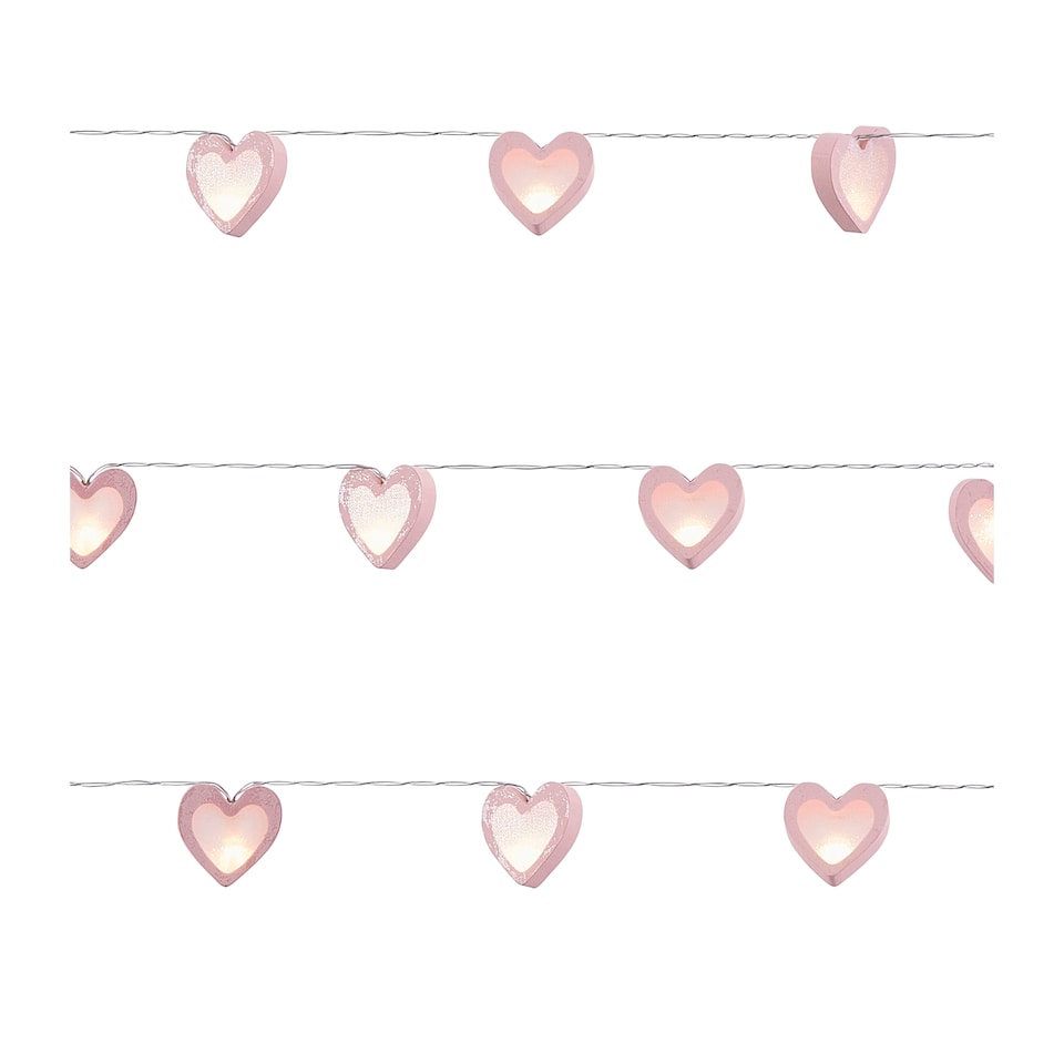 GLOW HEART STRING LIGHTS