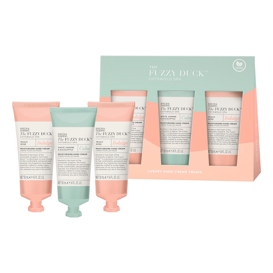 image 1 of Baylis & Harding The Fuzzy Duck Cotswold Spa Luxury Hand Treats Gift Set