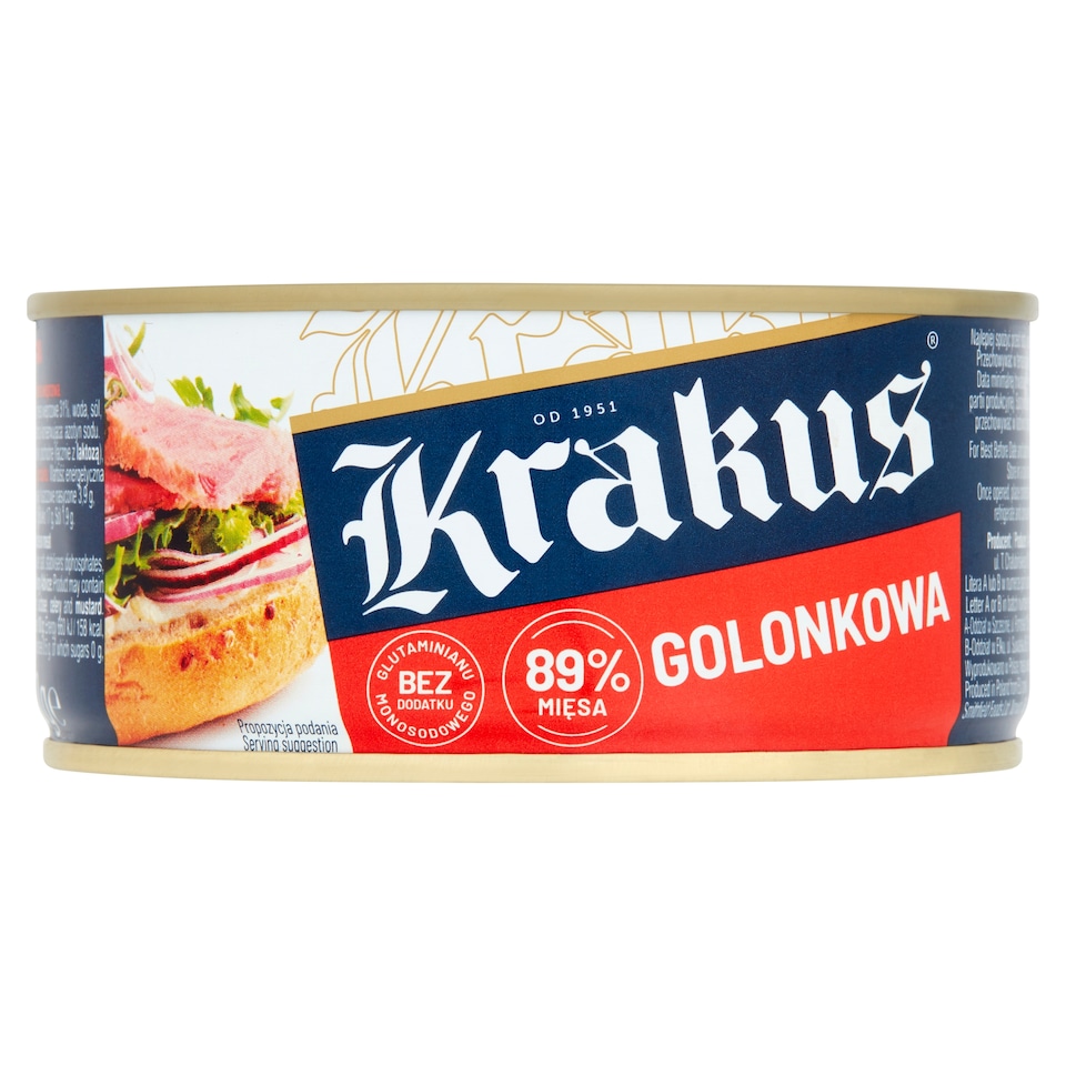 Krakus Golonka Canned Cured Pork Meat 300G