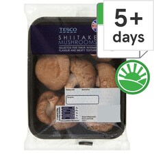 Tesco Finest Shiitake Mushroom 125G