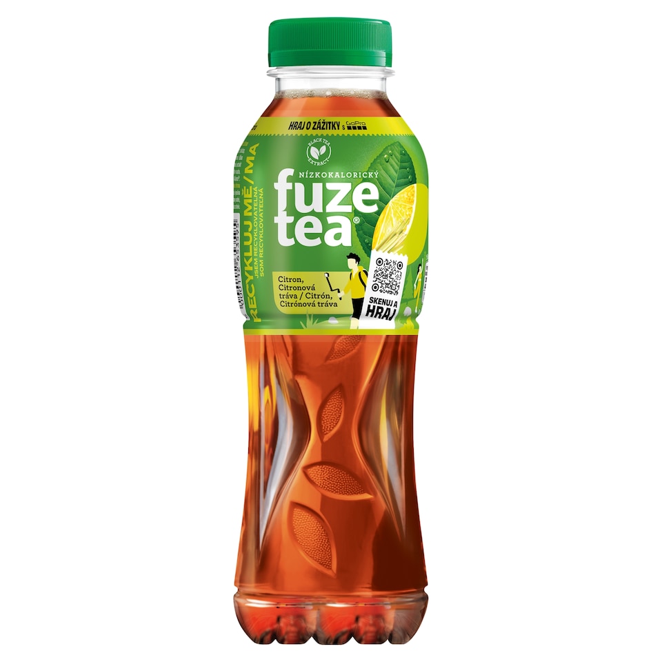 FuzeTea Citrón, citrónová tráva 500 ml