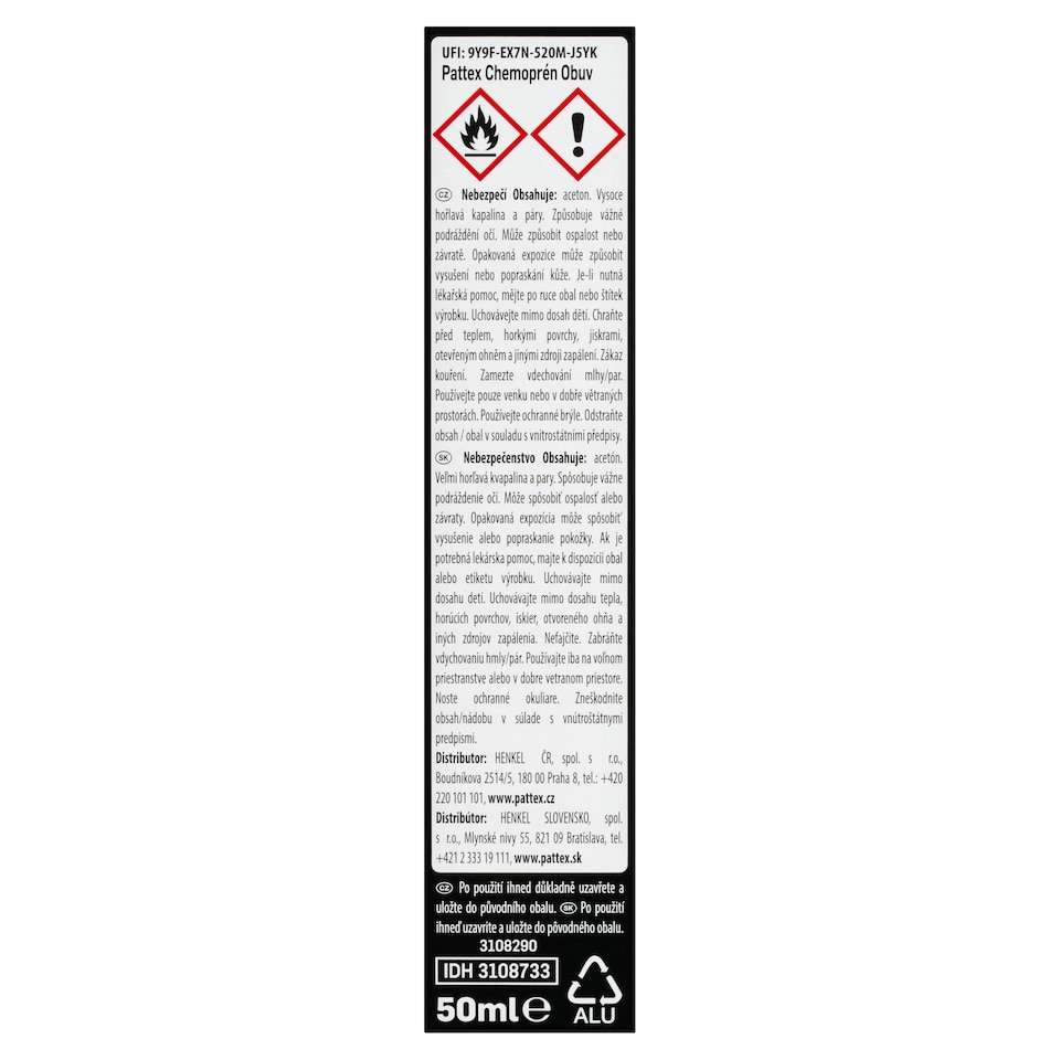 image 1 of Pattex Chemoprene Shoes 50ml