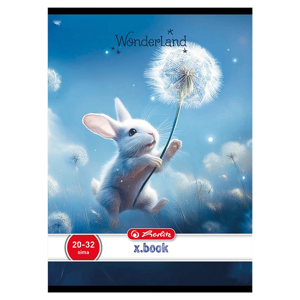 Herlitz x.book Wonderland A5 sima füzet 20/32