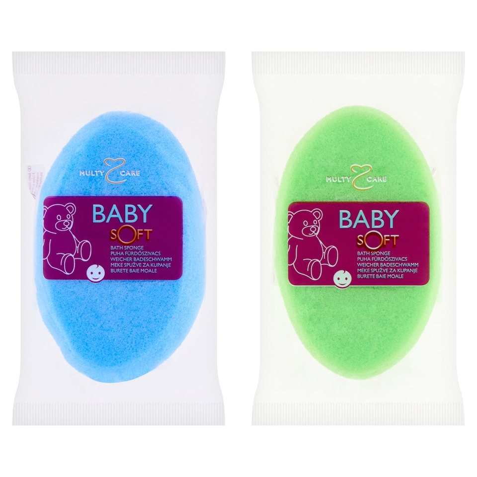 Multy Care Baby puha fürdőszivacs