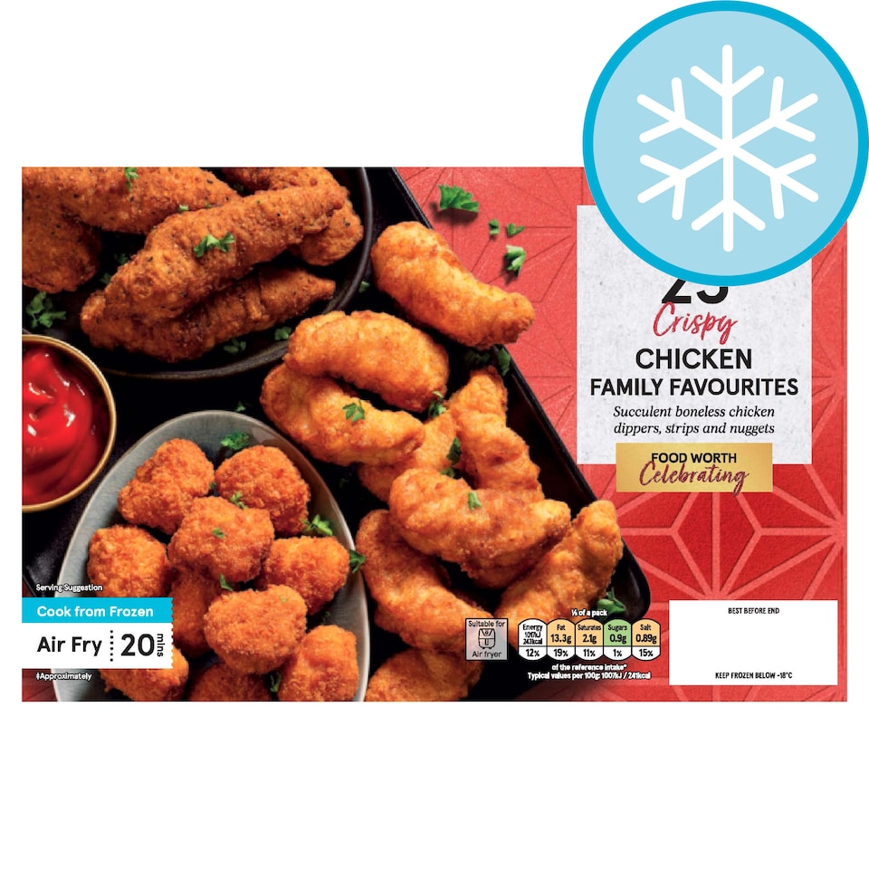 Tesco 25 Boneless Chicken Selection 560G
