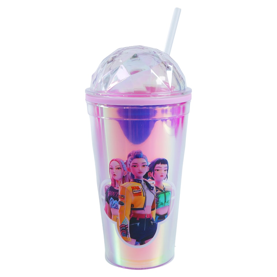 image 1 of K-Pop Demon Hunters Cup with Straw