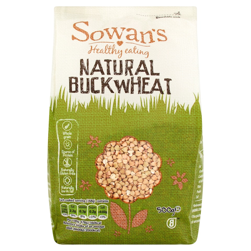 Sowan's Natural Buckwheat 500g