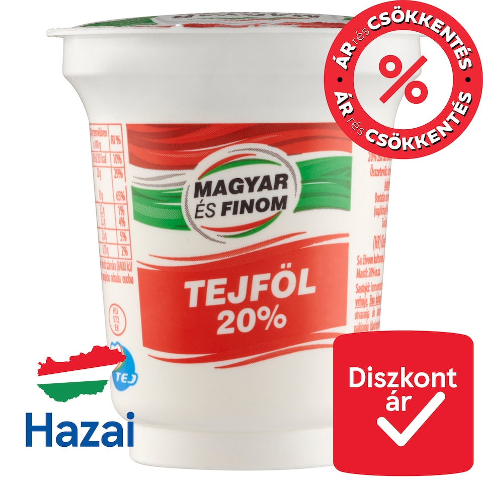 Tejföl 20% 150 g