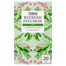 Tesco Refreshing Infusion 20 Tea Bags 40G