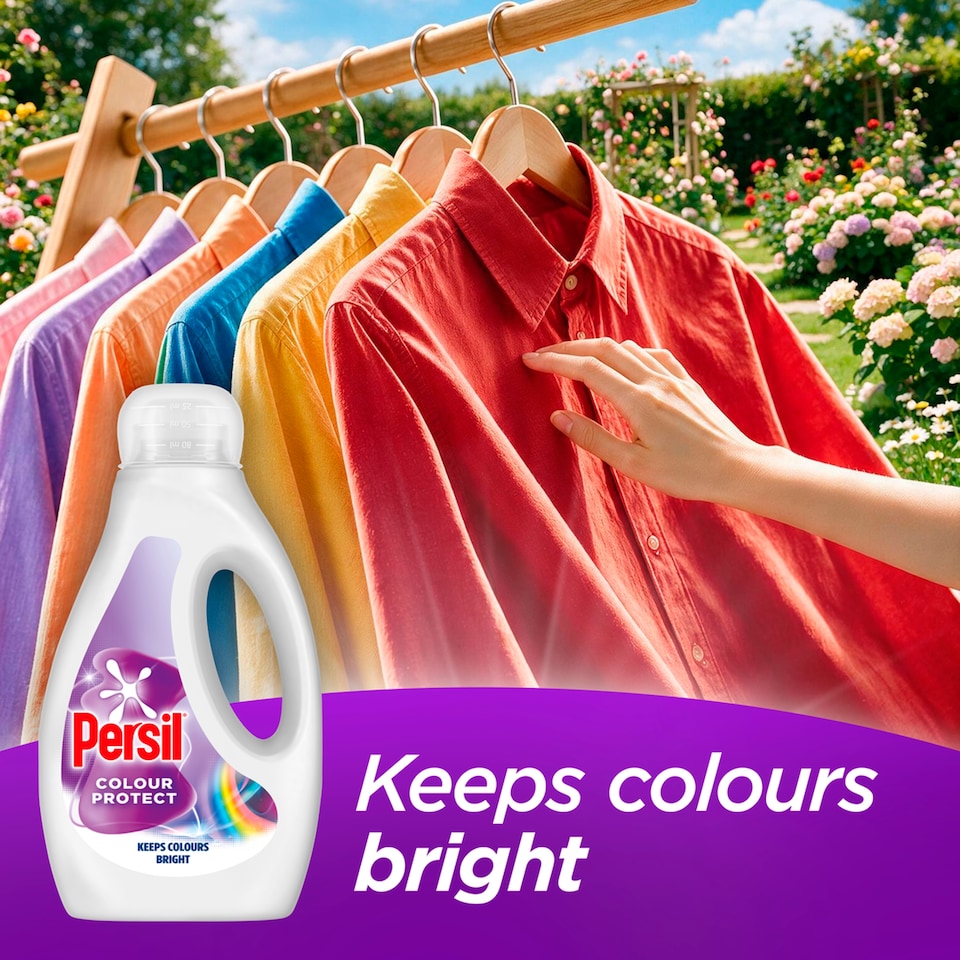 image 1 of Persil Colour Protect Laundry Liquid Detergent 53 Washes 1431ml