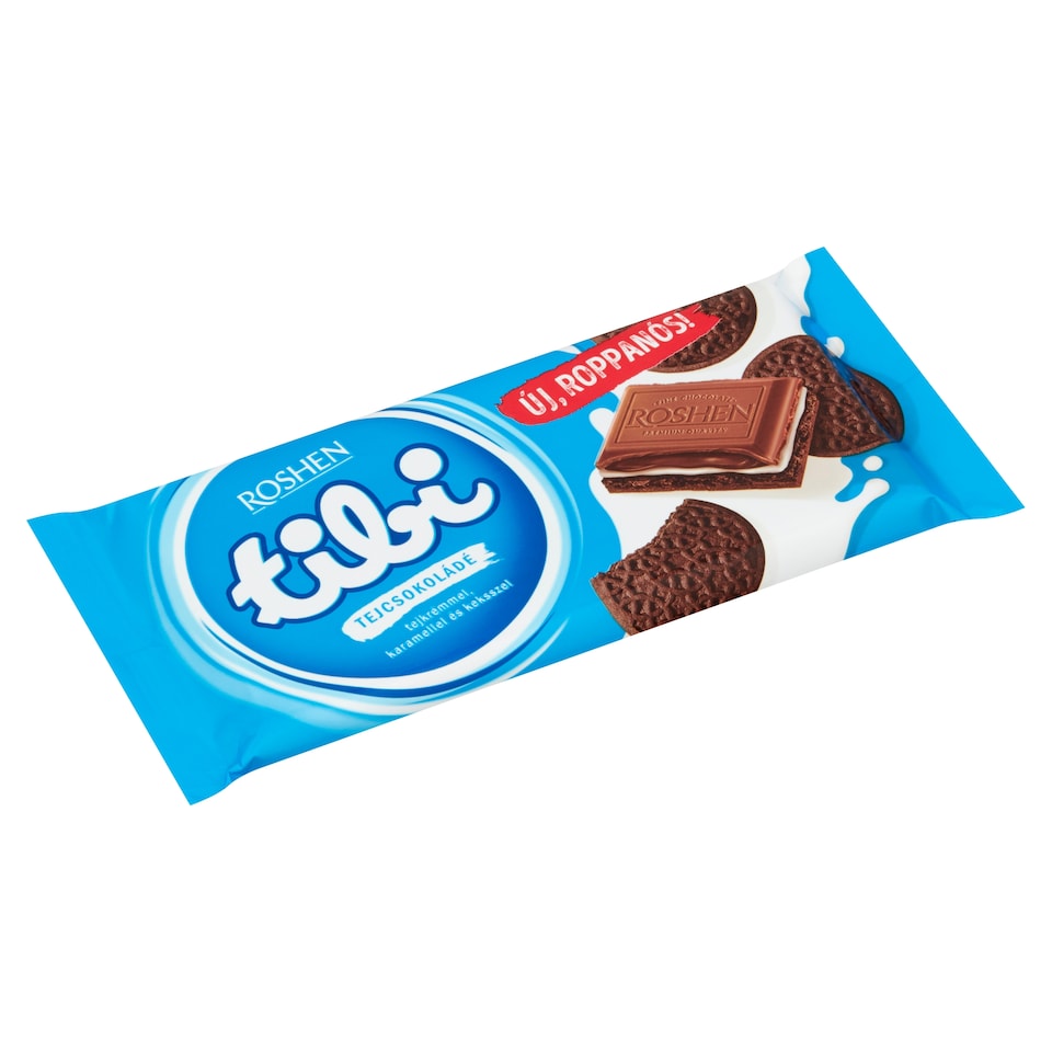 Tibi tejcsokoládé tejkrémmel, karamellel és keksszel 100 g