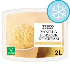 Tesco Soft Scoop Vanilla 2 Litres