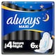 Always Maxi Secure Night Szárnyas Egészségügyi Betét, 4-es Méret X6  1. kép