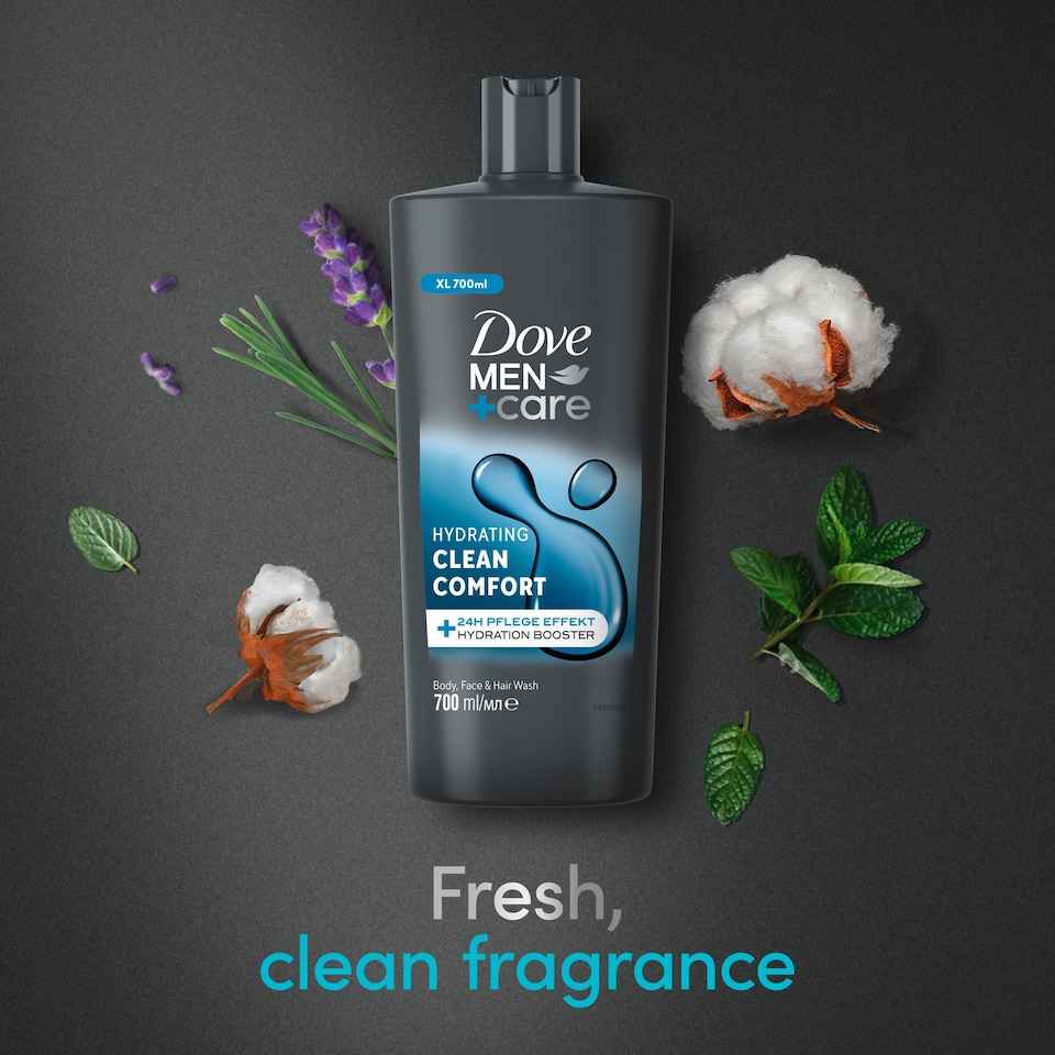 image 1 of DOVE Men+Care Shower gel clean comfort 700 ml