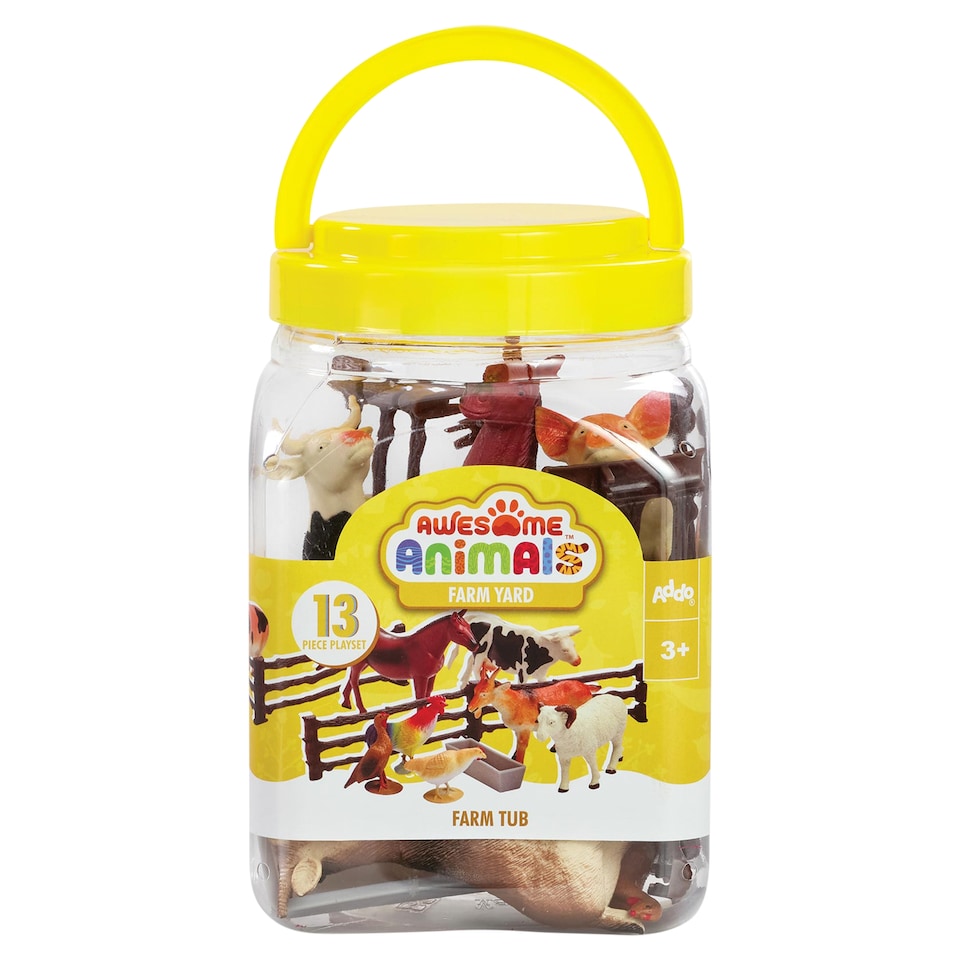 Obrázek 1 pro produkt Addo Awesome Animals Zvířátka z farmy sada figurek