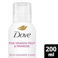 Dove Body + Mind Pink Dragonfruit & Primrose Rich Shower Foam 200ml