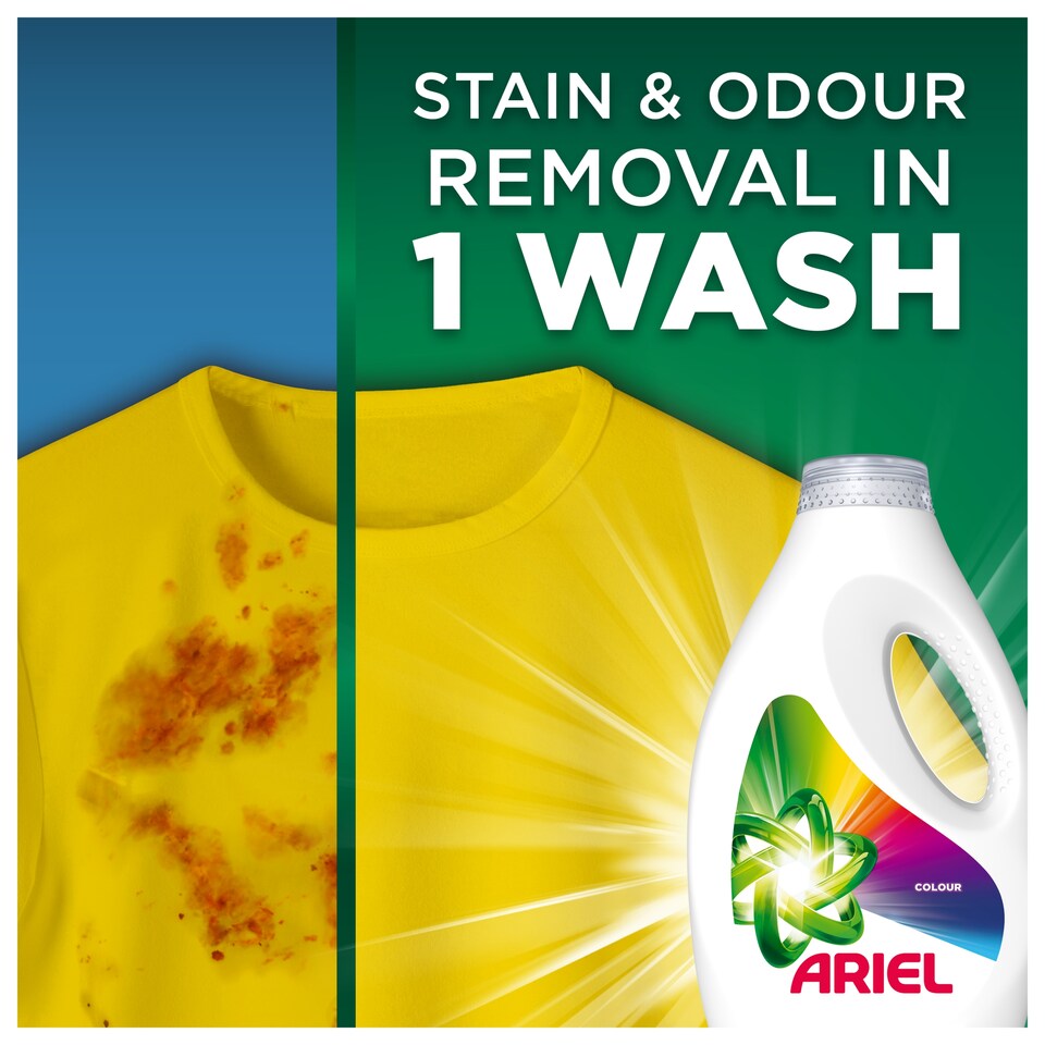 image 1 of Ariel Colour Washing Liquid 50 Washes 1550ml