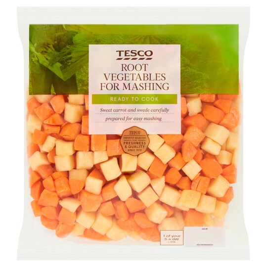 Tesco Root Vegetable For Mashing 720G Tesco Groceries