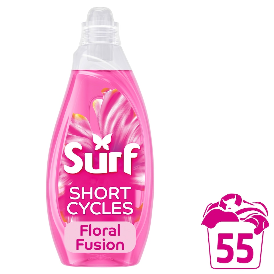 image 1 of Surf Magnifi-Scent Wash Floral Fusion Laundry Detergent 55 Washes 1485ml
