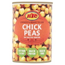 KTC Chick Peas In Salted Water 400g