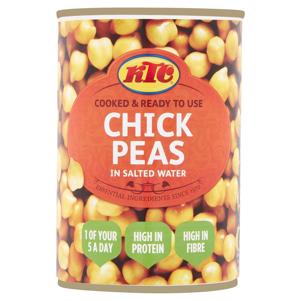 KTC Chick Peas In Salted Water 400g