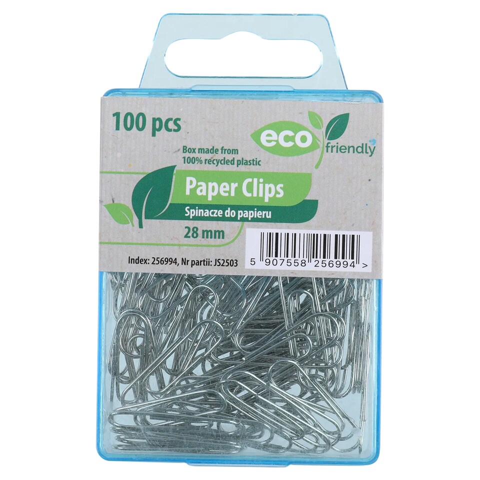 Eco Friendly sponky na papier 28 mm 100 ks