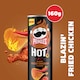 image 2 of Pringles HOT Blazin' Fried Chicken Flavour 160g