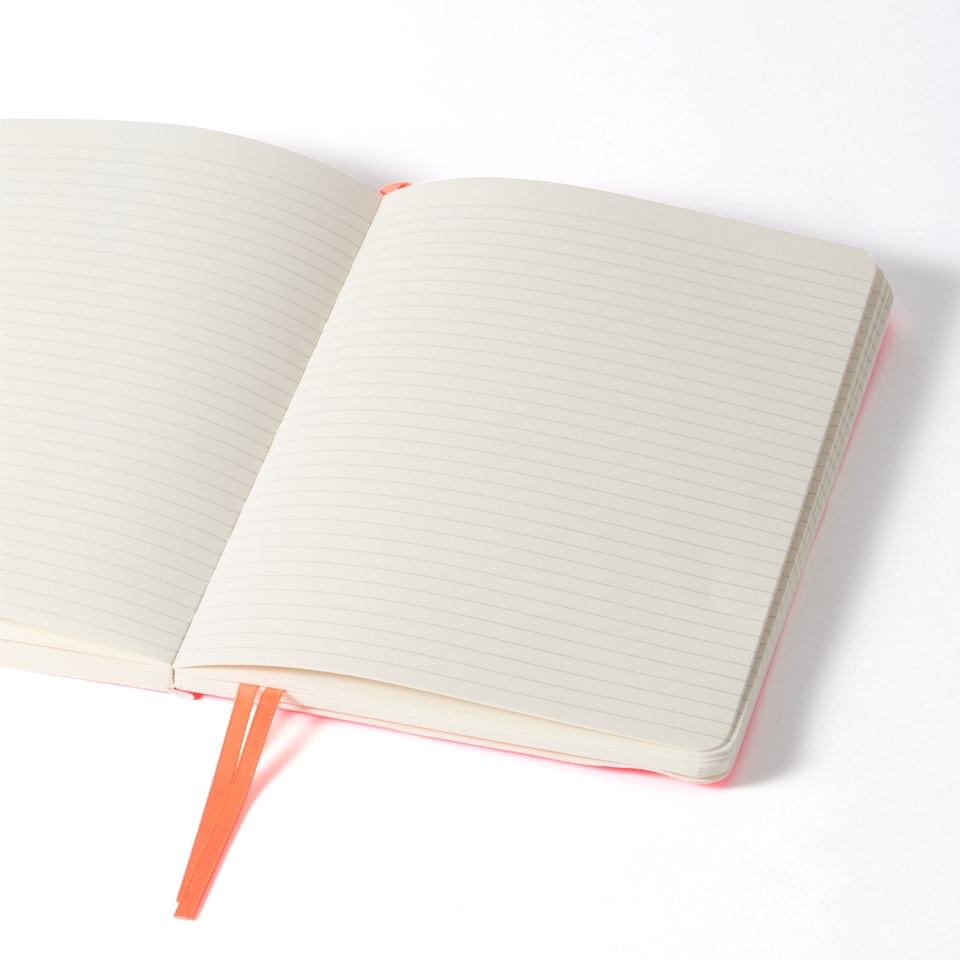 image 1 of Paperchase Agenzio Medium Punch Ruled Notebook