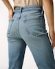 image 4 of F&F Mid Rise Bootcut Jeans in Blue