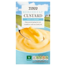 Tesco Reduced Fat Custard 1Kg