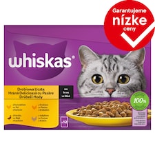 Whiskas Hydinové hody v šťave 12 x 85 g (1,02 kg)