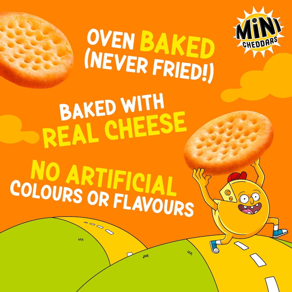 image 1 of Jacob's Mini Cheddars - Original 22 Pack 506g