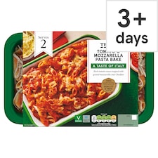Tesco Tomato & Mozzarella Pasta Bake 750G