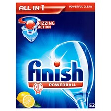 Finish Allin 1 Dishwasher Lemon 52'S