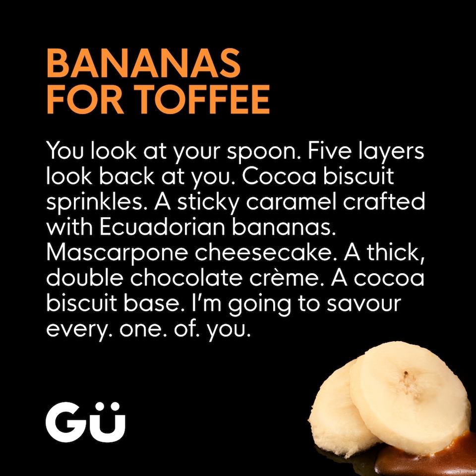 image 1 of Gu Banoffee Cheesecake Desserts 2x86g