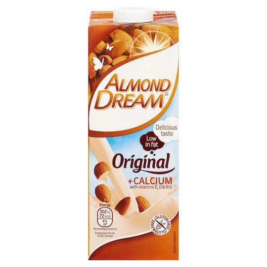 Almond Dream Calcium Enriched 1 Litre Tesco Groceries
