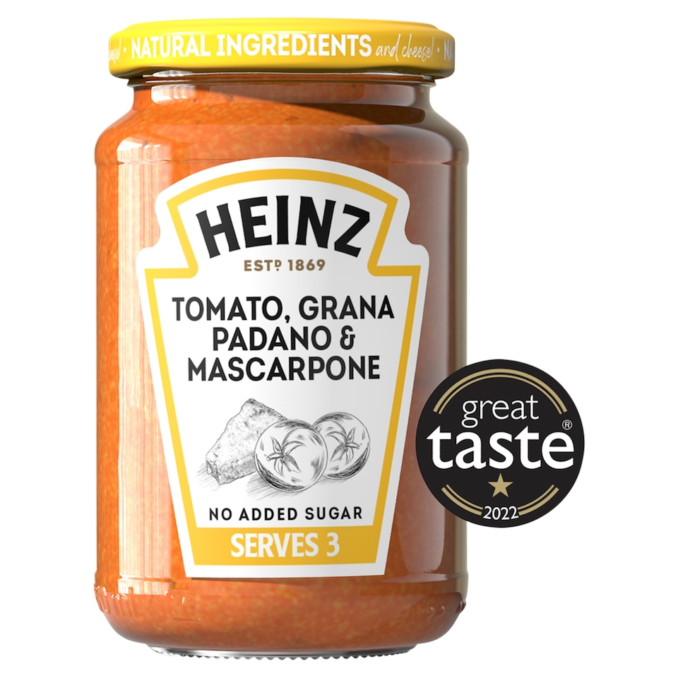 image 1 of Heinz Tomato Grana Padano Mascarpone Pasta Sauce 350G