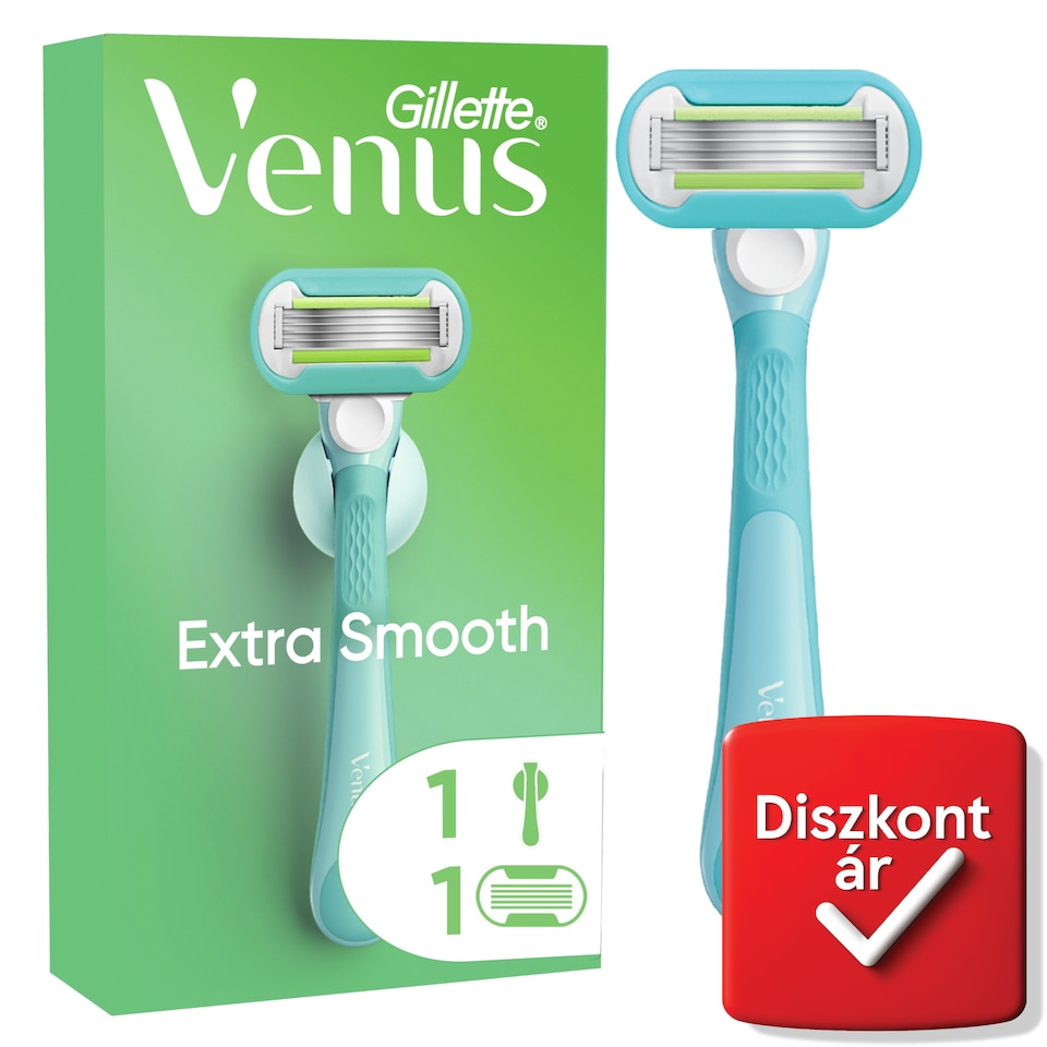 image 1 of Gillette Venus Extra Smooth Women’s Razor, 1 Refill Razor Cartridges