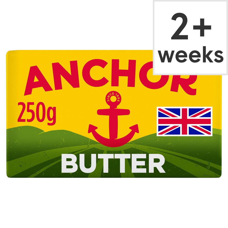 Anchor Salted Block Butter 250G Tesco Groceries