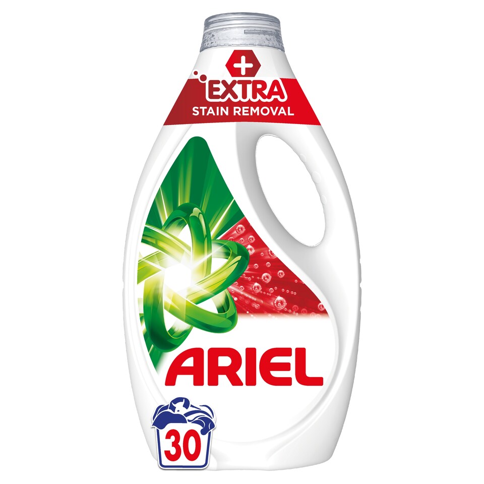 image 1 of Ariel Tekutý Prací Prostředek, 30 Praní, + Mimořádná účinnost při odstraňování skvrn